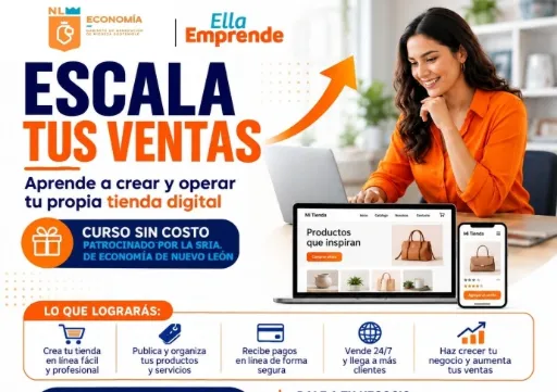 Crea tu Tienda Digital - Curso para Mujeres de NL