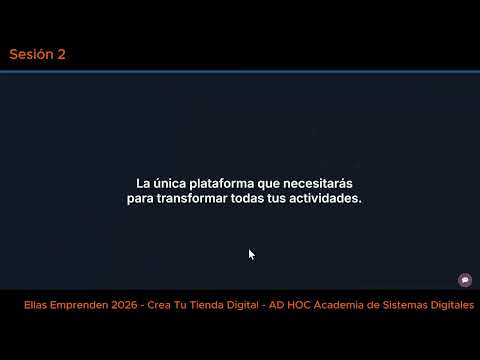 Crea tu Tienda Digital - Sesión 2